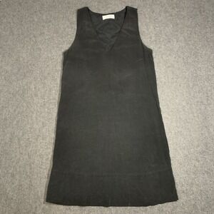 Everlane Dress Womens 0 Silk Midi Black Tank Trapeze Relaxed Minimal Lagenlook